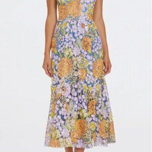 Dress the Population Sierra Floral Sequin Cocktail Dress